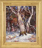 Emile A. Gruppe, Beeches in Winter