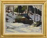Aldro Thompson Hibbard, Sugar House Near Jamaica Vt