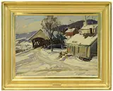 Aldro Thompson Hibbard, The Covered Bridge Swiftwater N.H