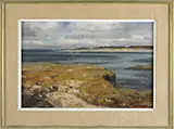 Paul Strisik, The Inlet West Gloucester Oct 1964, Oil on masonite