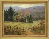 Paul Strisik, Quiet Meadows, Oil on canvas