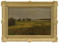 A Natick Landscape by Charles Francis Browne, Oil on canvas, sold Aug 2015