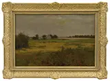 Charles Francis Browne, A Natick Landscape, Oil on canvas