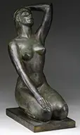 John Terken, Lyrica, Bronze Marked on the base “Lyrica”, John Terken Sc., Roman Bronze Works