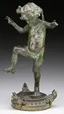 Janet Scudder, Frog Baby, Bronze