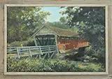 Eric Sloane, Summer, Cornwall Bridge, Conn, Oil on masonite