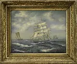 Gordon Grant, Three Ships in Open Seas