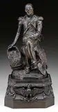 Napoleonic Era “Old Guard by Jean-François-Théodore Gechter, Bronze, sold Aug 2015