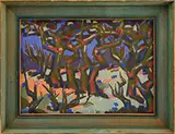 Rolph Scarlett, Abstract Landscape with Trees