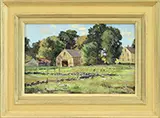 Bernard Corey, Late Summer Landscape, Oil on canvas board