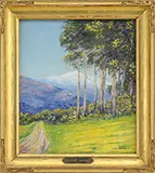 Wallace Leroy DeWolf, Old Baldy, Oil on canvas board