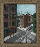 Robert Turano, Green Point, Guache on paper