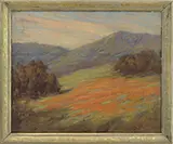 Frederick Stymetz Lamb, New Hampshire Landscape, Oil on board