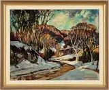 William Lester Stevens, The Back Road Conway, Mass