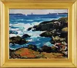 Carl W. Peters, Sailing Off the Coast of Rockport