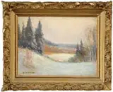 Emile Albert Gruppe, Winter Landscape
