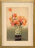 Jane Peterson, Poppies in a Jade Vase