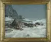 Howard Russell Butler, Bald Head Cliff, Ogunquit, Maine, Stormy Sea, Moonlight with Single Star