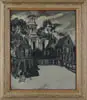 Thomas Lorraine Hunt, Provincetown Church with Buildings