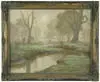 Ernest Buckmaster, Hazy Creek with Cow