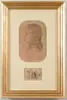 Rosa Marie Bonheur, Portrait of Young Girl, Pencil portrait of a young girl with single braid in hair, side view looking left