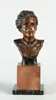 George Lundeen, Cameo, Small bronze bust of a young lady wearing cameo at neck