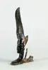 Lebuse, Two Women Figures, Carved black coral sculpture shows both show women’s profiles out of black coral