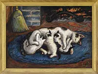 Maternity by Waldo Peirce, Oil on canvas, sold Aug 2017
