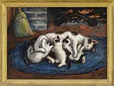 Waldo Peirce, Maternity, Oil on canvas