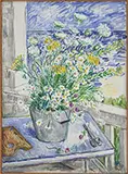 Waldo Peirce, A Day in July, Searsport, Oil on canvas