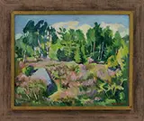 Carl Sprinchorn, Landscape with Heather