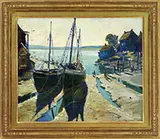 Anthony Thieme, Morning Eastport, Maine, Oil on canvas