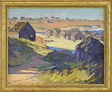 Gertrude Fiske, The Old Cove, Ogunquit, Oil on canvas