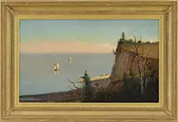 Marshall Johnson, Jr., Off Mount Desert, Maine, Oil on canvas
