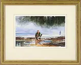 John Swan, The Salmon Guide, Watercolor
