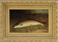 Walter M. Brackett, The Big Catch, Oil on canvas
