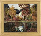 Anthony Thieme, Still Water, Oil on canvas