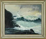 Anthony Thieme, The Breakers, Oil on canvas