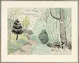 Milton Avery, Landscape, Probably Jamaica, Vt, Watercolor on paper
