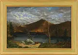 Benjamin Champney, Boaters on a Lake, White Mountains, New Hampshire