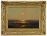 Warren Sheppard, Luminous Seascape, Oil on canvas