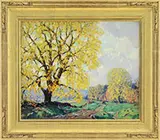 Frank Swift Chase, Midday in Early Autumn, Oil on canvas