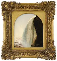 John Williamson, Cave of the Winds, Oil on canvas