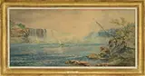 Peter Roos, Niagara Falls, Watercolor
