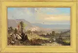 John Adams Parker, Baxter Mountain Region of the Adirondack Mountains, New York, Oil on canvas