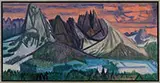 Maurice Freedman, Dolomite Val Gardena, Oil on canvas