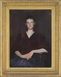 Edmund Charles Tarbell, Portrait of Elizabeth Child, Oil on canvas