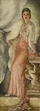 Francis Scott Bradford Jr., Full Length Portrait of Elizabeth Ketcham, Oil on canvas