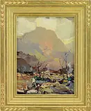 Chauncey Foster Ryder, Western Landscape