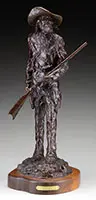 Dream Away by Daro Flood, Bronze Mounted to a wood plinth, sold Aug 2017